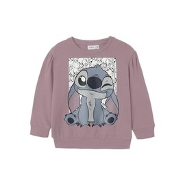 NAME IT Nmfarina Stitch Sweat Bru Wdi, Toadstool, 92