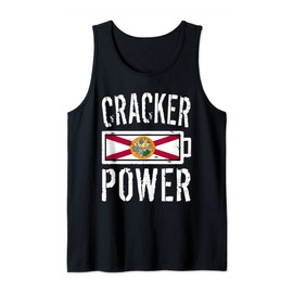 Florida Flag | Cracker Power Battery Proud Tee Tank Top