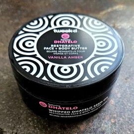 tweak-d Tweak’d VANILLA AMBER Dhatelo Restorative Face + Body Butter 4 Oz NEW SEALED!