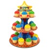 Star Cupcake Stand, Video Game Birthday Party Decoration, Dessert Tower