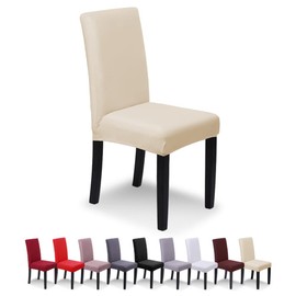 SaintderG® chair covers 4 pieces elastic modern protector chair covers wedding party banquet decoration bi-elastic stretch cover very easy to clean and durable universal
