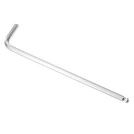 Unifizz 6mm Ball End Hex Key Wrench, L Shaped Long Arm Cr-V Allen Wrench Repairing Tool