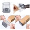 BUMACO Chair Leg Floor Protectors Square Chair Leg Protectors for