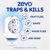 Zevo Flying Insect Trap Official Refill Cartridges - Fits Both
