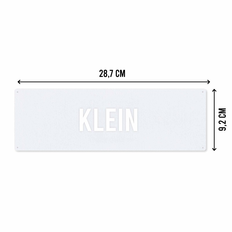 Interluxe Metal Sign Sport GIBT DIR DAS GEFÜHL NACKT GUT