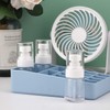 3 Piece 30ml Dispenser Bottle Set for Essence Shampoo Conditioner,