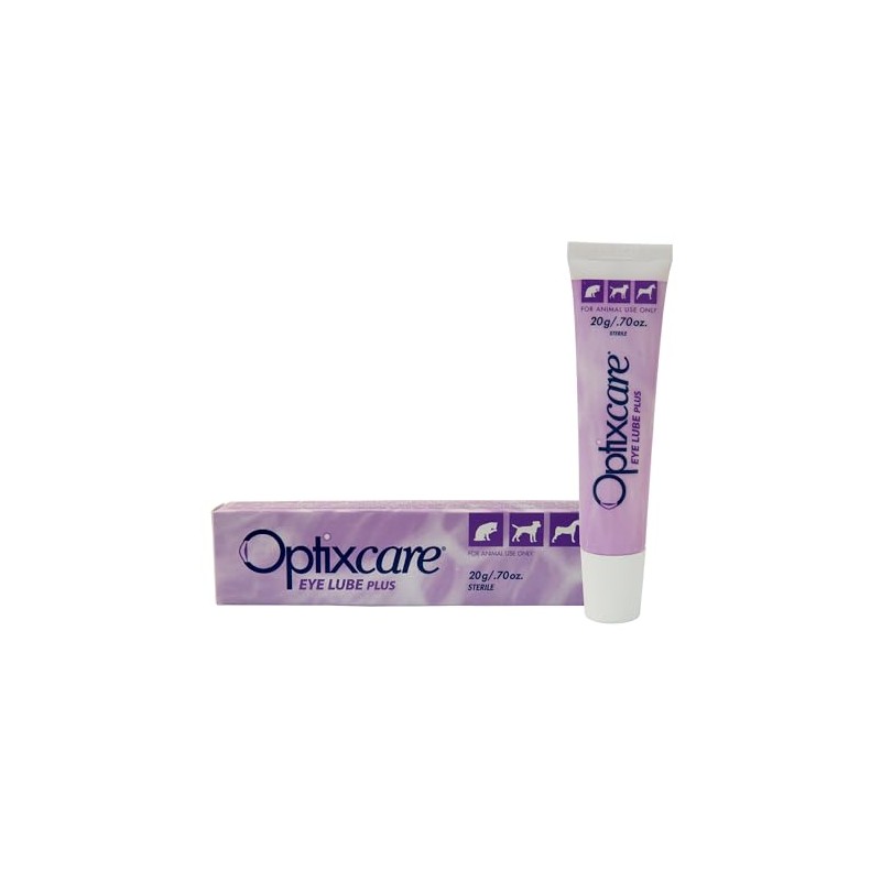 OptixCare Pet Eye Lube Plus + Hyaluron 20g for Dog