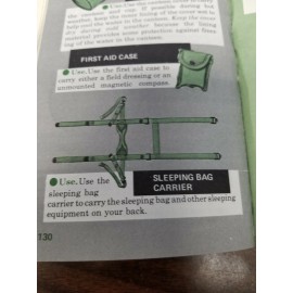 ORIGINAL BRITISH / AUSTRALIAN ARMY SLEEPING BAG CARRIER.