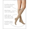 KUNERT Women's Knee Socks Soft Wool Cotton Soft, Beige-mel. 8320,
