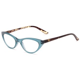 Cat Eye Reading Glasses in Blue/Tortoise by Readers.com | The Stella | +2.25