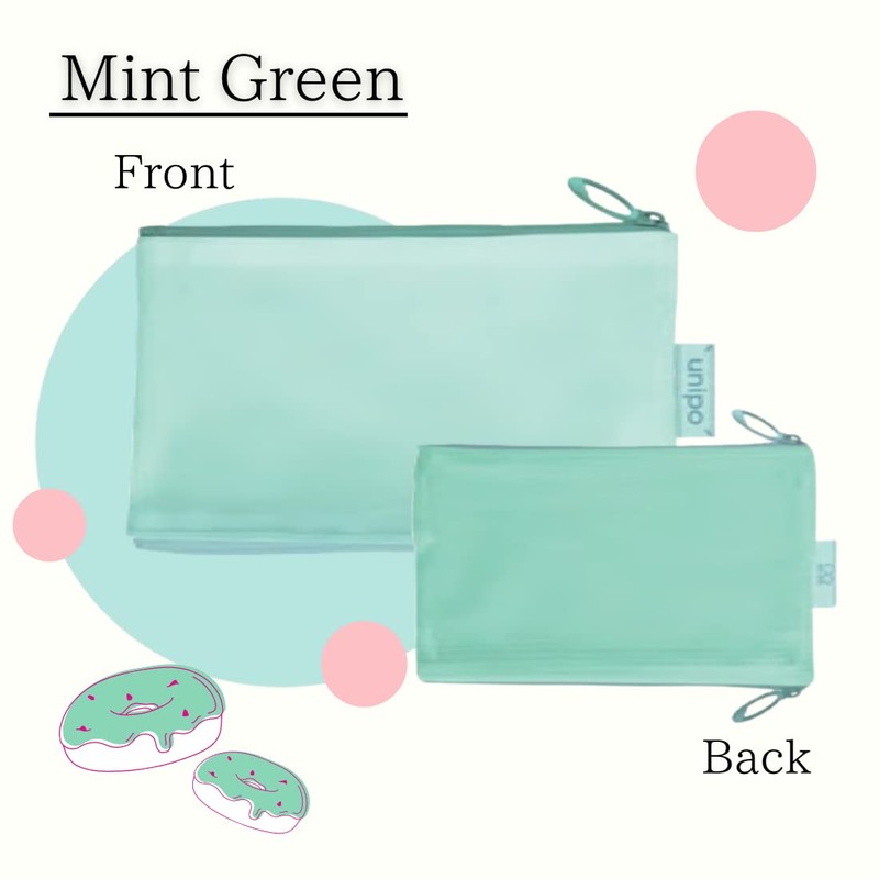 Sunstar Stationery S1425099 Unipo Pen Case & Pouch, Mint Green