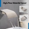 AZOS High Flow Tub Spout Wall Mounted Bathtub Faucet Filler