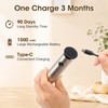 Milk Frother Handheld, Electric Milk Foamer with 2 Whisks &