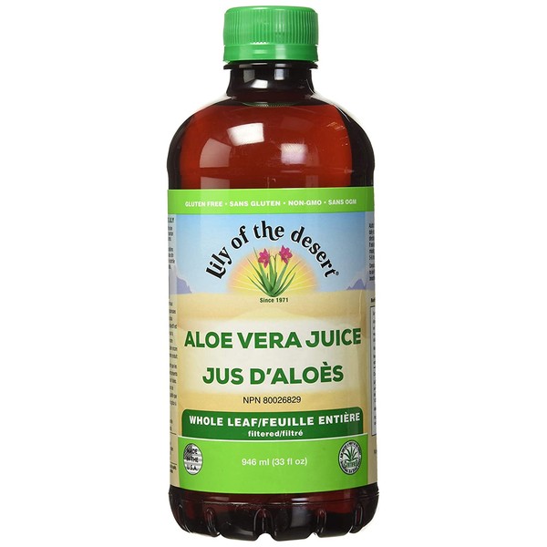 Lily of the Desert Aloe Vera Whole Leaf Juice, 32 Ounce