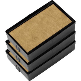 MaxMark COLOP E10 Non-Toxic, Water Based Premium Replacement Pad for Printer 10 - Pack of 3 - Dry (No Ink Color)