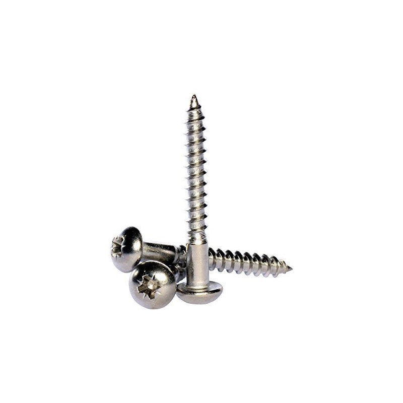 No.8 x 1 1/2" (4 x 40) A2 Stainless Steel