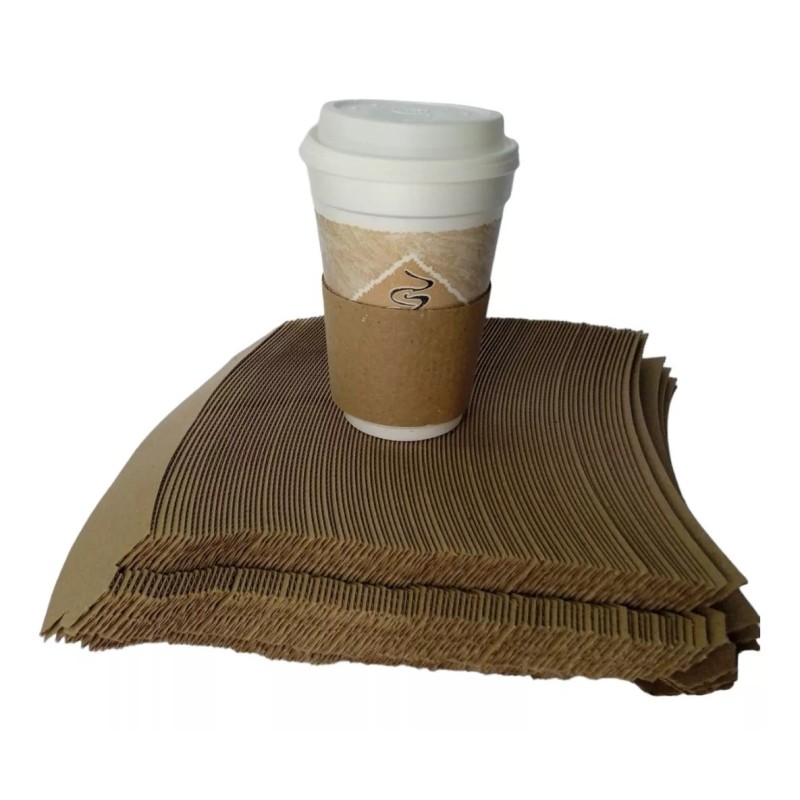 LINER CAFE 200 Fajillas Café Liner Mangas Manual P/bebidas Calientes