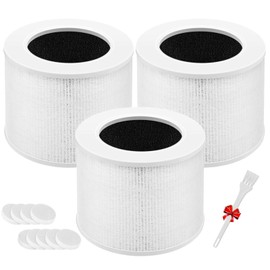 Core mini replacement filters for LEVOIT: 3-in-1 H13 True HEPA Filter Compatible with Core Mini-P, Part# Core Mini-RF - 3pack