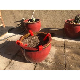 Shoulder Dolly GardenDolly- Landscaping Lifting Straps, Move Heavy Garden Objects-Flower Pots, Planters, Rocks, Secure Lift up to 800 lbs.