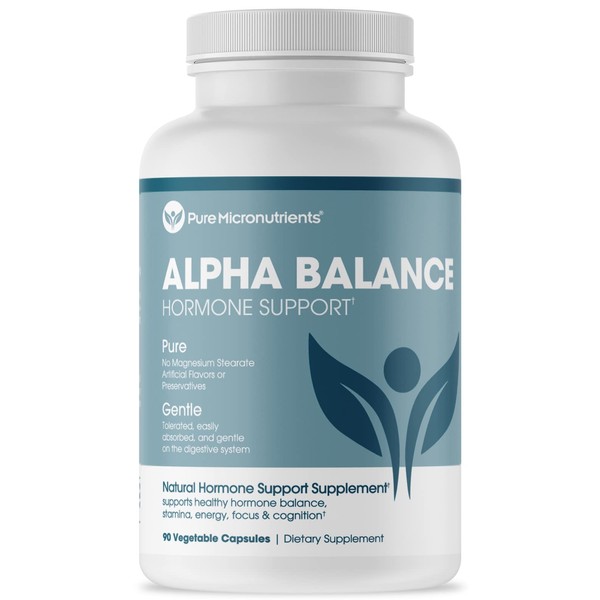 Pure Micronutrients Alpha Balance: Natural Supplement for Men That Supports Energy, Performance & Stamina | Maca, Ginseng, Ashwagandha, Muira Puama & L-Arginine