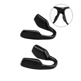 Nose Pads Replacement for Oakley Nxtlvl OO9249 OX8028/Portal X OO9460/Portal OO9446 Eyeglasses Frame, Silicone Soft Nose Pieces - Regular + Thicker Combo Set