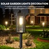 BITPOTT Bright Solar Pathway Lights Outdoor Waterproof IP65, 4 Pack