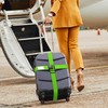 4 Pack Luggage Straps, 2M Adjustable Belts Keep Suitcase Secure