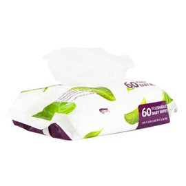 Flushable Baby Wipes – Gentle, Strong & Rash-Free for Sensitive Skin – Softly Scented, Ideal for Diaper Changes and Baby Care – Safe for Tots and Newborns – Hypoallergenic, and Eco-Friendly (640)