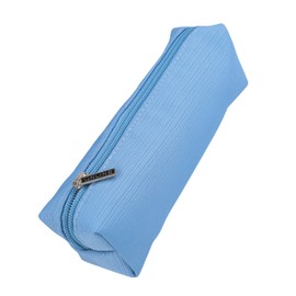 Online Premium Pencil Case, Pencil Case for Boys and Girls, Pencil Case with Zip, 1 Compartment, Ideal for School, Retro Blue, pencil case