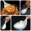 Rice Serving Spoon Stainless Steel Rice Paddle Scoop Non-Stick Rice