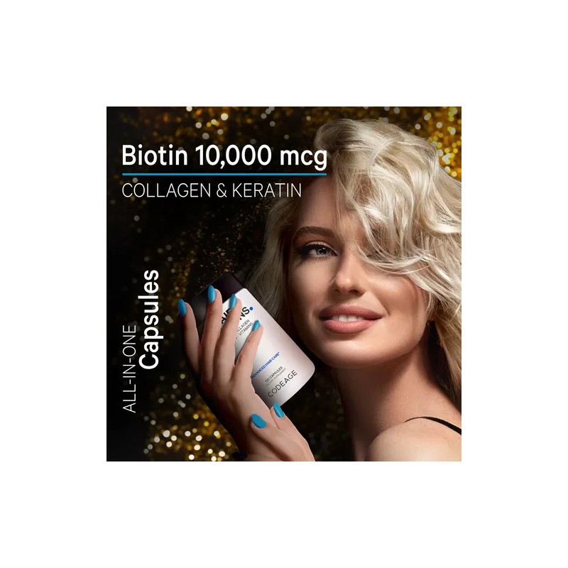 Codeage Vitaminas Para El Cabello 10000 Mcg De Biotina Sfn