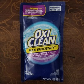OxiClean Oxi Oxy Clean 8 x ODOR BLASTERS Odor & Stain Remover *SAMPLE PACKETs ~ 45.6 Oz