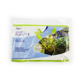 Aquascape Aquatic Plant Pots for Pond and Water Garden, 8-inch x 6-inch, Black, 2-Pack | 98502