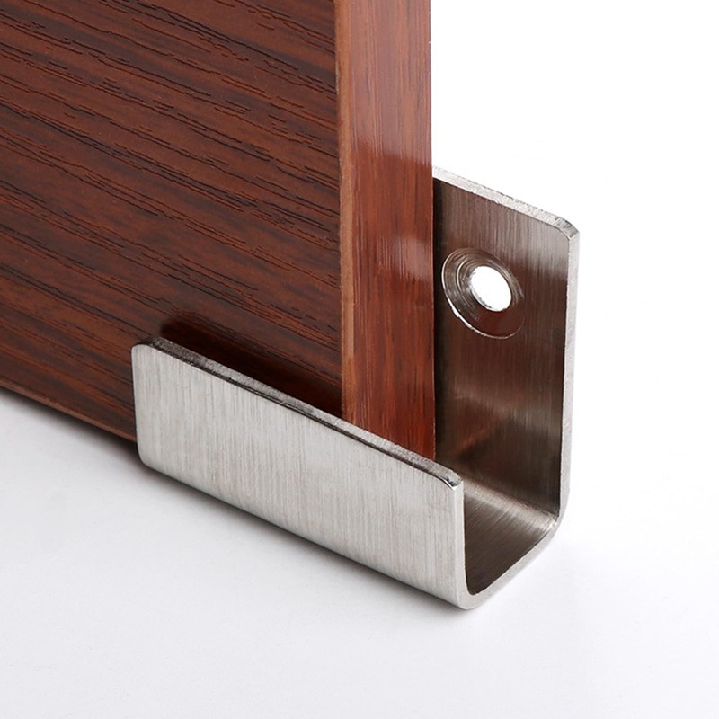 15mm Ceramic Tile Display Hooks, 4Pcs Stainless Steel Flat J