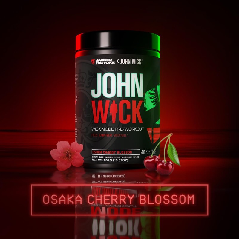 Jacked Factory X John Wick - Wick Mode Pre Workout