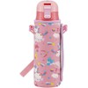 Skater KSDC4 Girls Direct Drinking Stainless Steel Water Bottle, 16.5