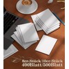 10 Pieces Notepad A6 Notepads Small Writing Pad A6 White