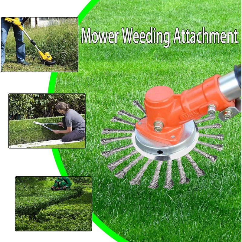 8 Inch Steel Wire Weed Eater Blades, Universal Weed Eater