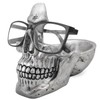 VIPbuy Skull Glasses Holder Stand with Storage Tray, Novelty Eye