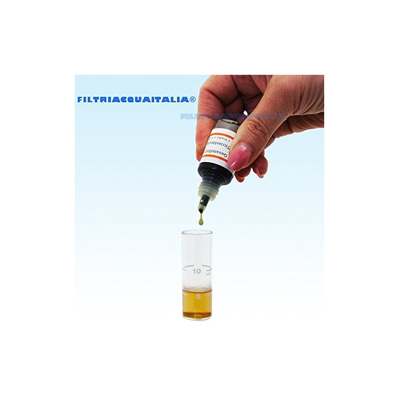 FILTRIACQUAITALIA Titrant Water Hardness Analysis Kit (French Grade) for Measuring