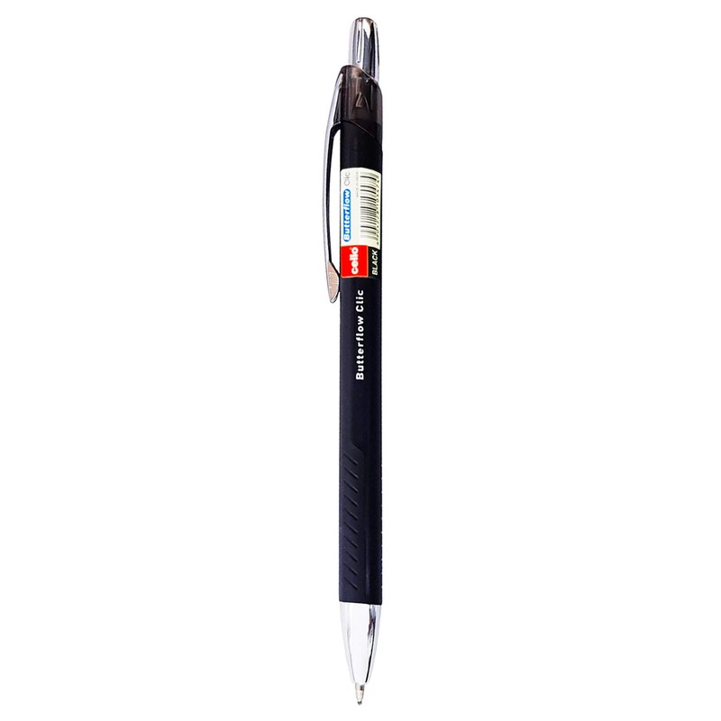 Cello Butterflow Clic Retractable Ballpoint Pens | Medium Point (0.8