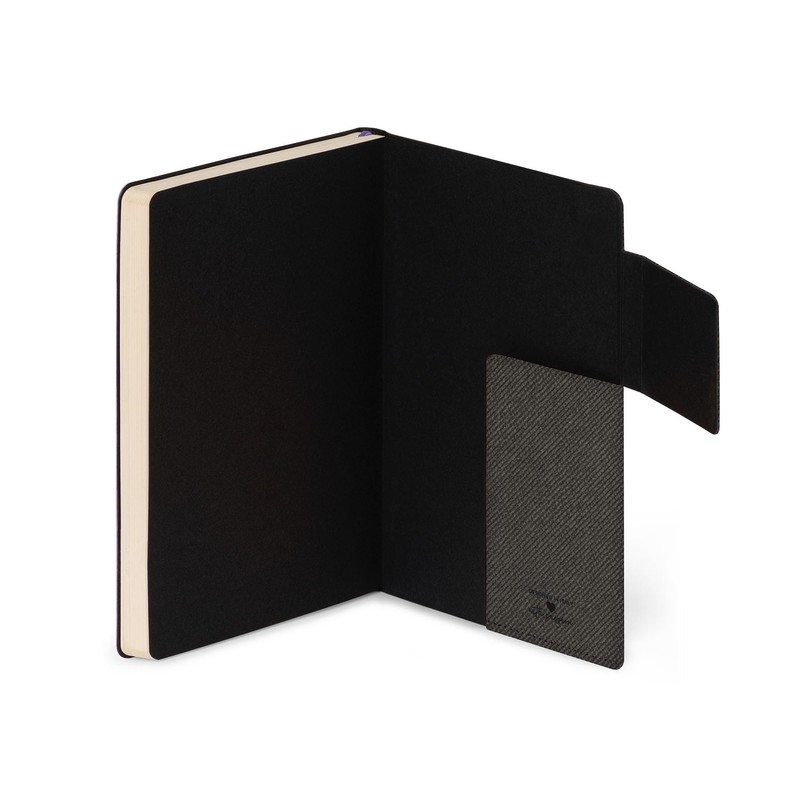 Legami - My Notebook, Deep Graphite, Medium, Lined 6 mm,