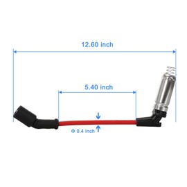 Aoerzn 8Pcs High Performance Spark Plug Ignition Wires, Premium Set, Fits for 2000-2021 Chevy Suburban Silverado Yukon Tahoe Avalanche GMC Sierra V8, Replaces# 48322, 48322R, M8-48322, 7831, 2000208