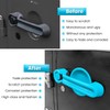 E-cowlboy Door Handle Cover Inserts+Tailgate Handle Cover+Recess Guard for 2007-2018