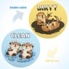 Dishwasher Magnet Clean Dirty Sign, Funny Double Sided Reversible Flip