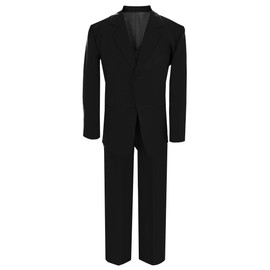 Wedding Formal Boy Black Suit Sizes Baby to Teen (XL (18-24 Months))