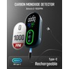 GasDoc DS-399 Carbon Monoxide Detector, 168HR Standby, Rechargeable 3-in-1 Portable