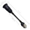 E26/E27 Light Socket Extender Adapter, 58CM/22.5 Inch Extension165℃ Heat-Resistant No