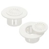 PATIKIL Round Air Vent 1.5" (39mm), 2 Pcs Adjustable ABS