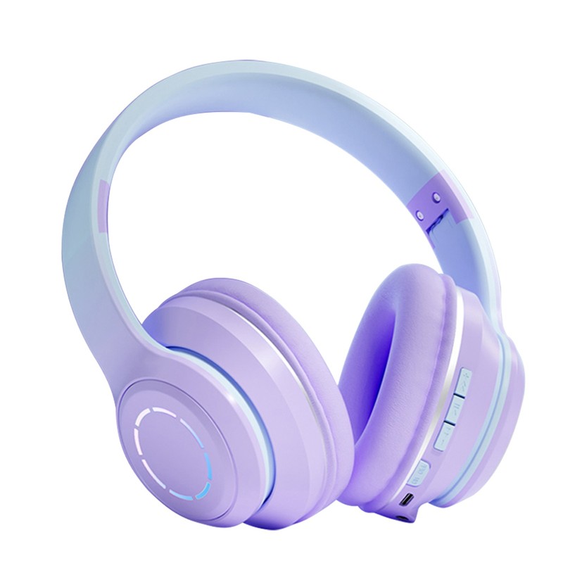 Wireless Headphone Long Play Time and Fast Charging Foldable Bluetooth